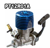 12 PRO REAR EXHAUST ENGINE WITH PULL STARTER / BLUE HEAD, ABC, R