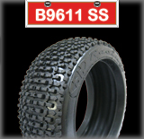 B9611SS-1/8 Buggy tire/30°/With insert/2 PCS