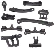 Servo Saver/Suspension Arm Holder Plastics