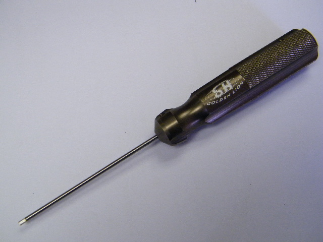 METRIC HEX HEAD WRENCH DRIVER 2.00MM 