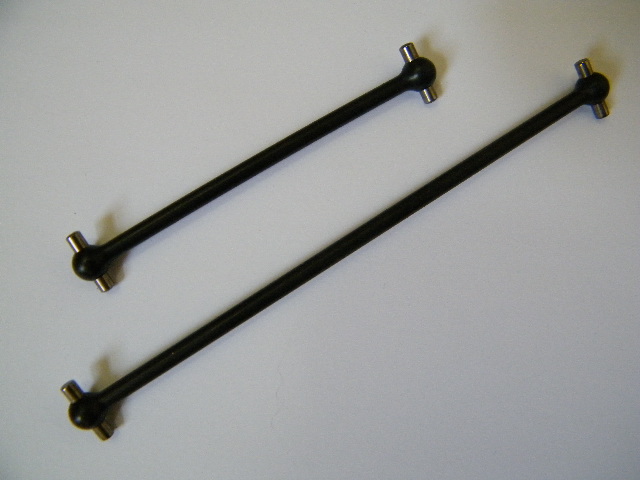 Z10XBe Center Shaft Set (Front & Rear) (RTR) 