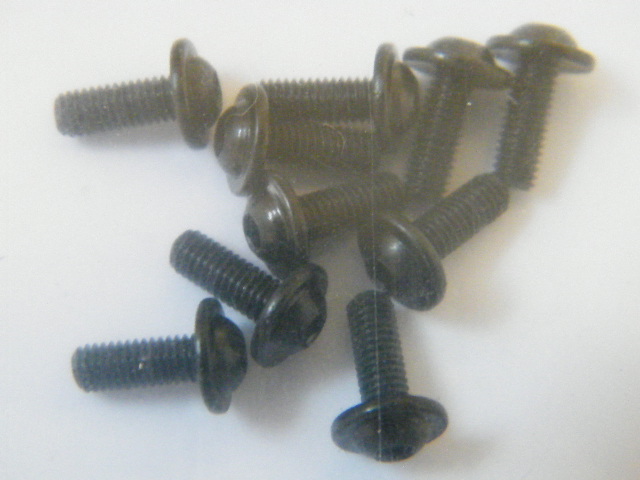 Flange Button Head Screw M3x8 (10)