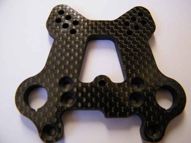 Shock Tower Front 5mm Heightened type Carbon