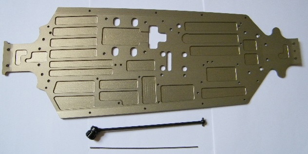 Longer Chassis Plate Truggy (22mm)(Incl Middle Drive Shaft)
