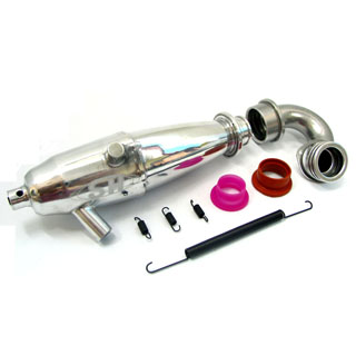 FOR .15 COMPELETE TUNED EXHAUST SYSTEM / POLISHED