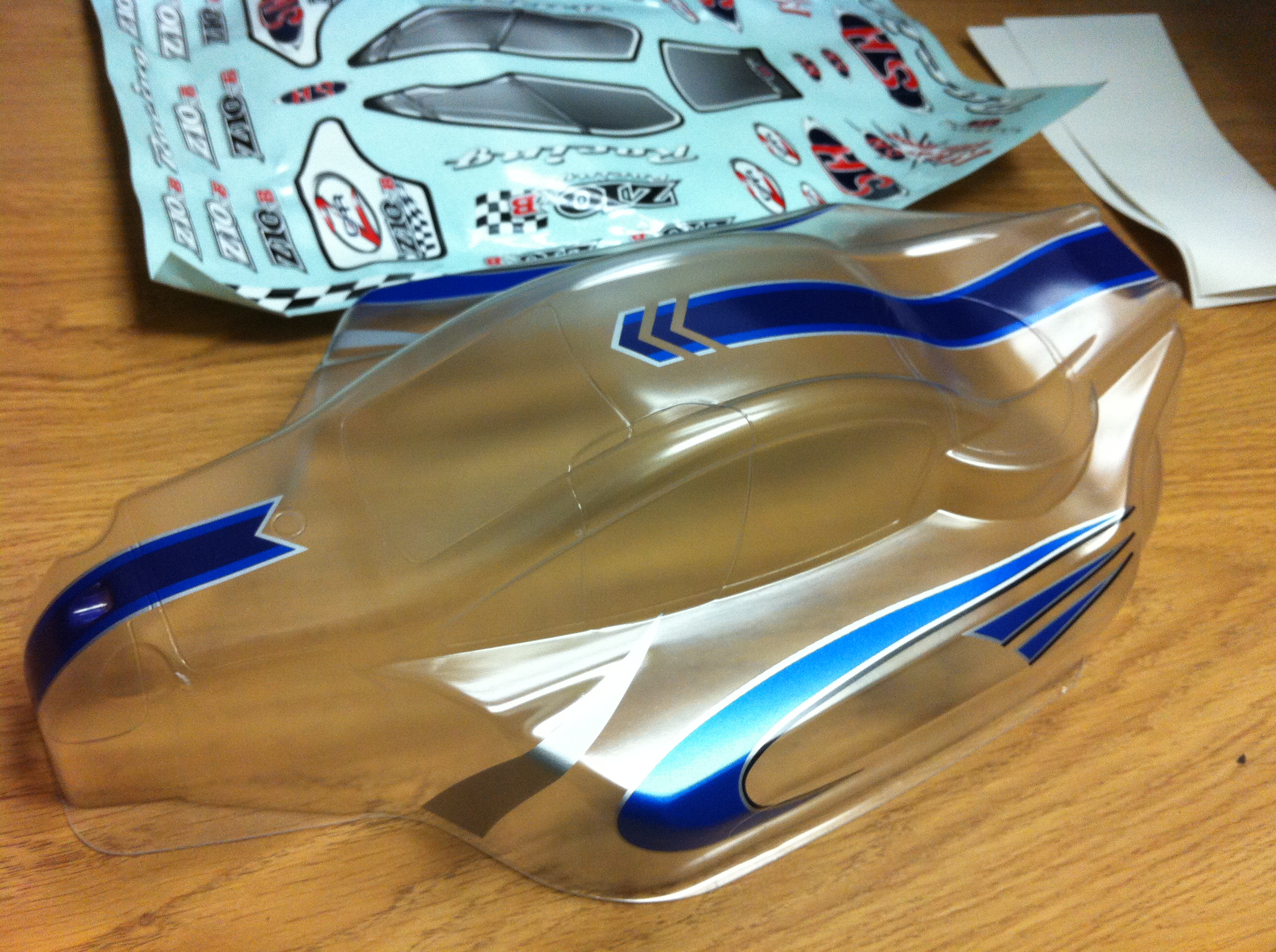Z10-Body w/ Painted Stripe 1.2mm 