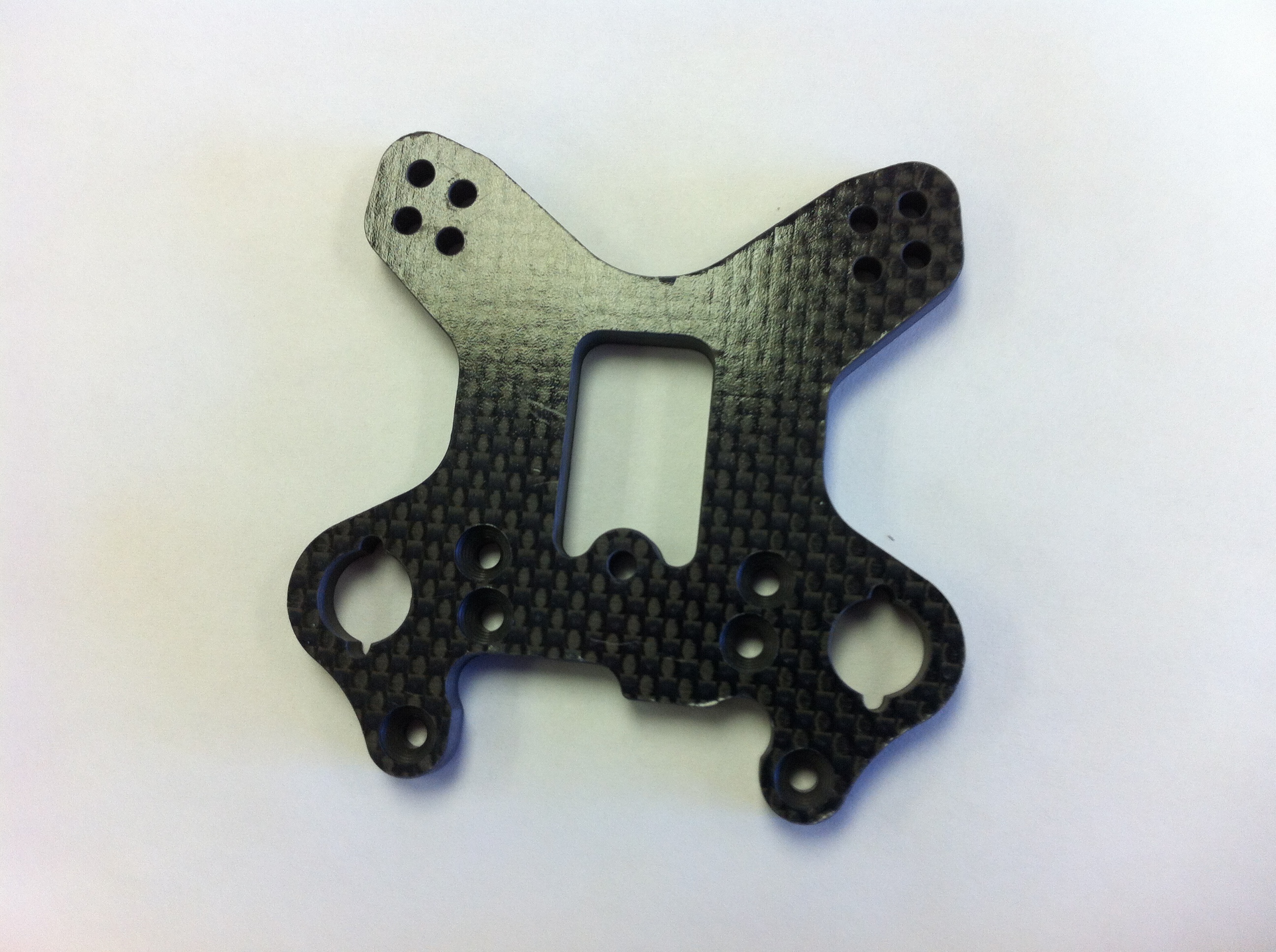 Z-10 Front Shock Tower 5mm Carbon