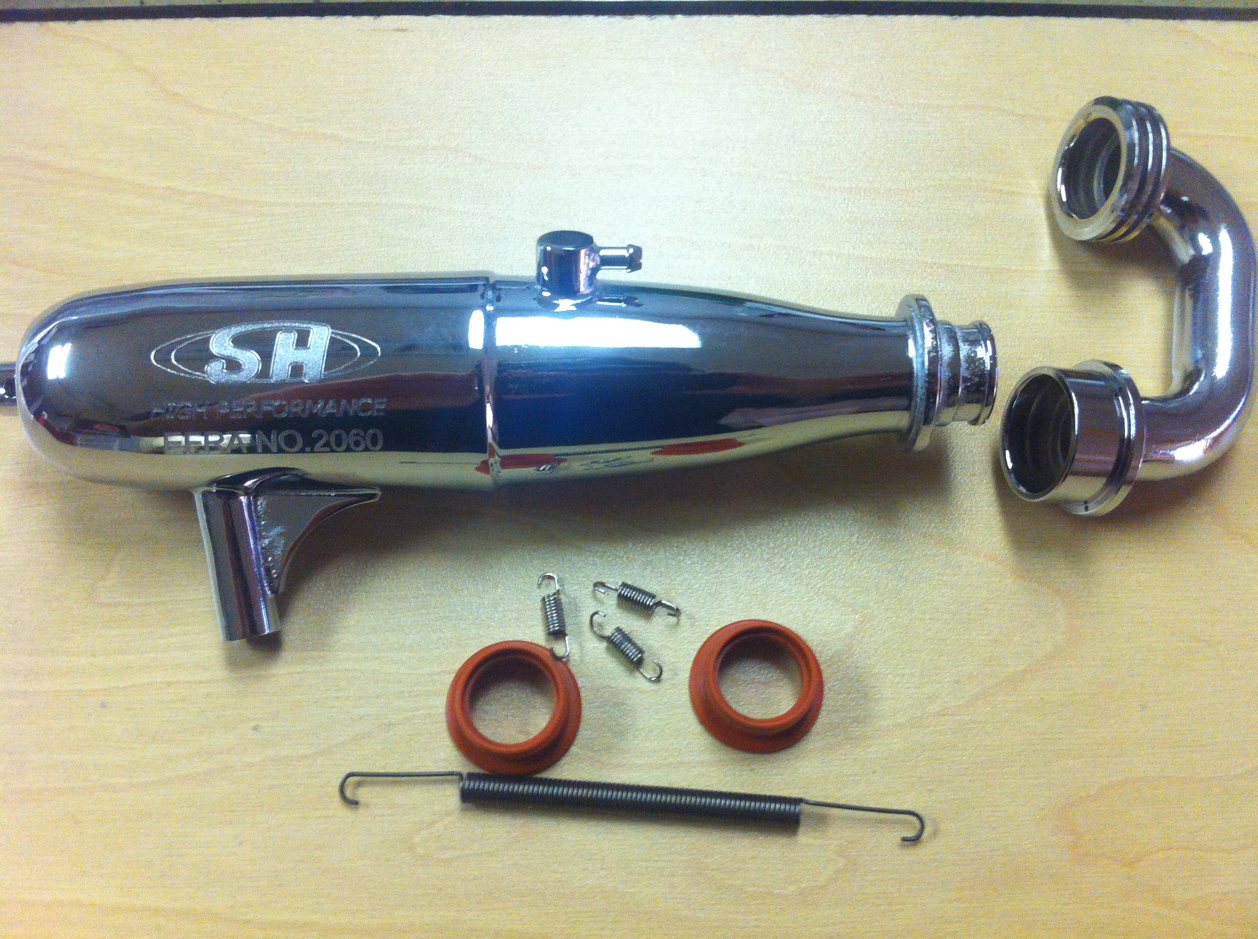 EFRA # 2060 1/8 COMPLETE TUNED EXHAUST SYSTEM