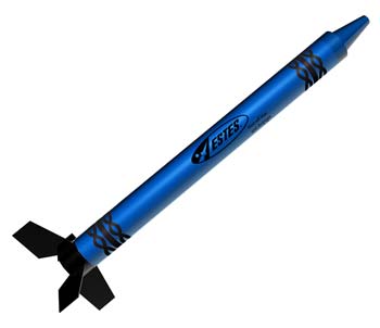 Blast Off Blue Crayon Rocket RTF