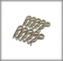 Flat Ear Type Pin/small/4mm/10PCS