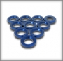 Steering ball-end gasket/blue
