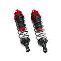 Atomik Front Shock Set for MM 1:8 RC Truck - Red