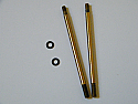 Rear Shock Shaft/Titanium/2PCS