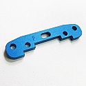 Front lower Sus. arm plate/blue/PRO