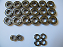 Boca Bearing Kit For Z-Car Buggy and Truggy (Without Z10 Steering)